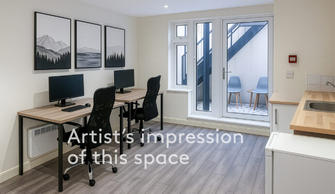 Hestercombe House office cgi